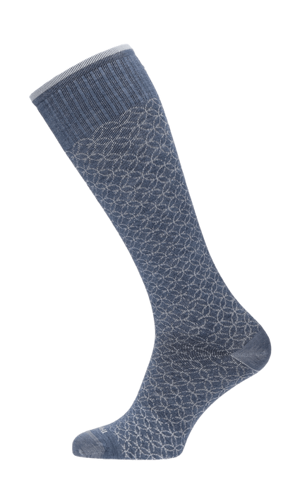 Featherweight Fancy Dames Compressiekousen Klasse 1 Denim