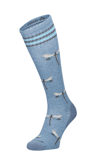 Dragonfly Dames Compressiekousen Klasse 1 Bluestone Shimmer
