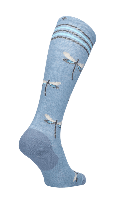 Dragonfly Dames Compressiekousen Klasse 1 Bluestone Shimmer