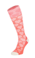 Heart Throb Dames Compressiekousen Klasse 1 Guava