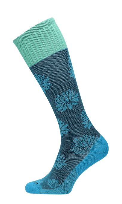 Lotus Lift Dames Compressiekousen Klasse 2 Turquoise