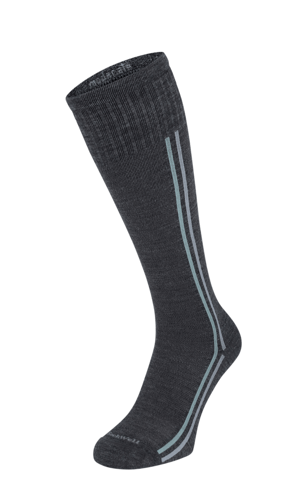 Retro Race Heren Compressiekousen Klasse 1 Charcoal