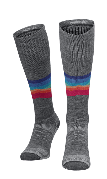 Rainbow Racer UL Dames Skisokken Klasse 1 Grey