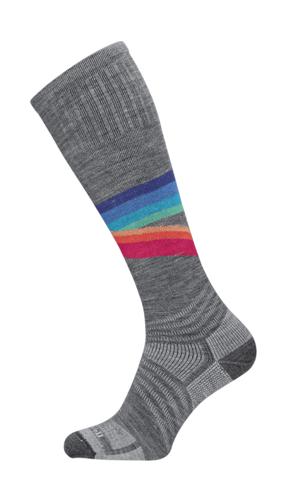 Rainbow Racer UL Dames Skisokken Klasse 1 Grey