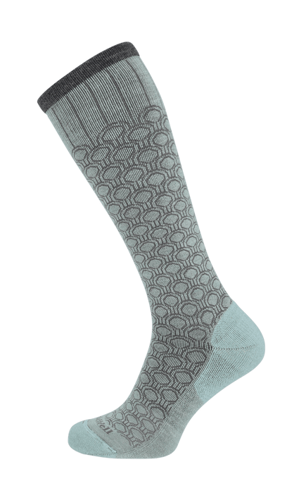 Deco Dot Dames Compressiekousen Klasse 1 Celadon