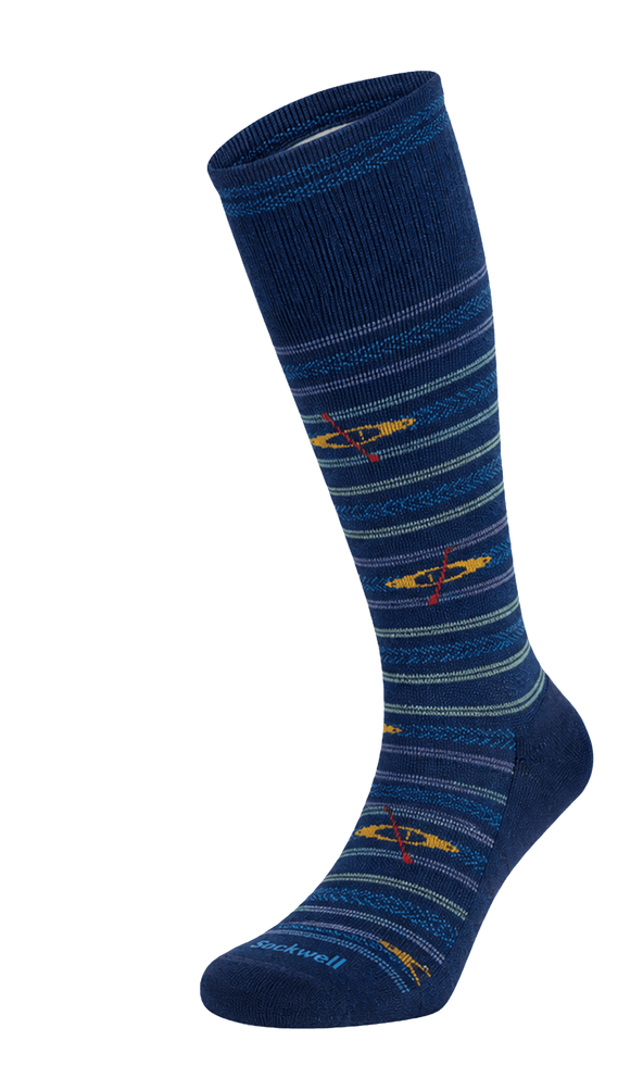 Float Heren Compressiekousen Klasse 1 Navy