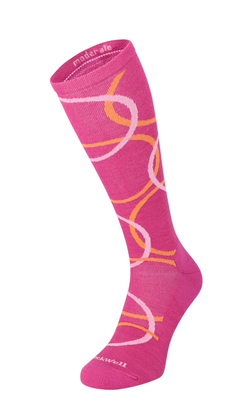 In The Loop Dames Compressiekousen Klasse 1 Raspberry
