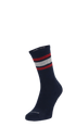 Plantar Ease Retro Heren Hielspoor Sokken Klasse 2 Navy