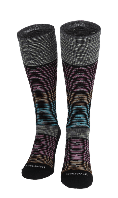 Good Vibes Dames Compressiekousen Klasse 1 Black