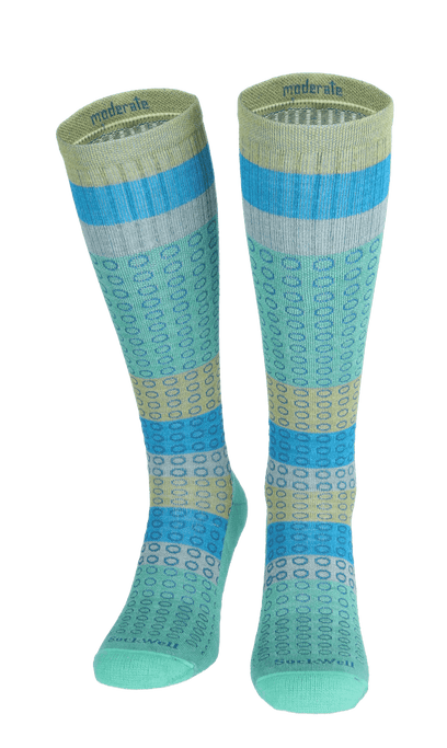 Full Circle Dames Compressiekousen Klasse 1 Spearmint