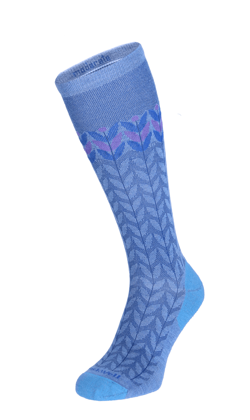 Bean Stalk Dames Compressiekousen Klasse 1 Cornflower