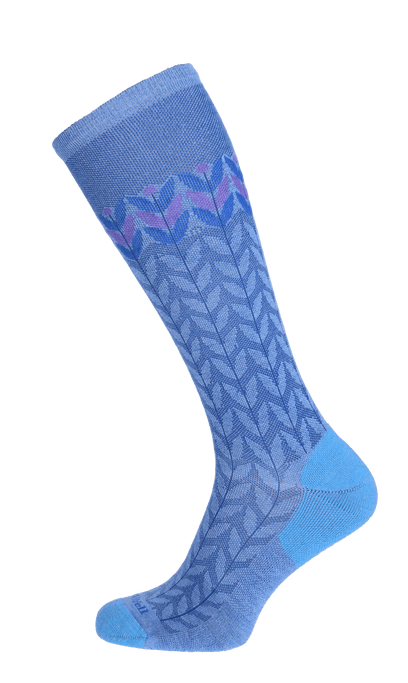 Bean Stalk Dames Compressiekousen Klasse 1 Cornflower