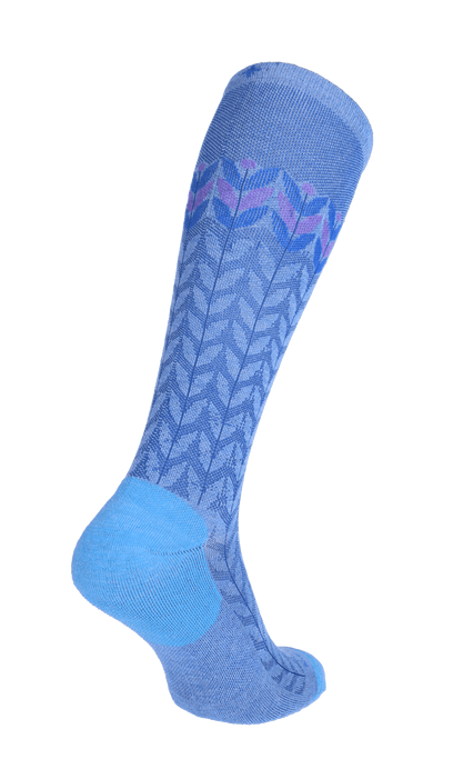 Bean Stalk Dames Compressiekousen Klasse 1 Cornflower