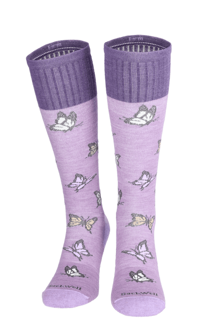 Flutter Dames Compressiekousen Klasse 2 Lavender