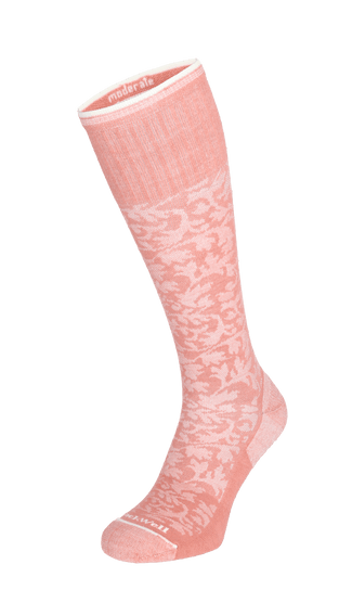 Damask Dames Compressiekousen klasse 1 Pink Clay