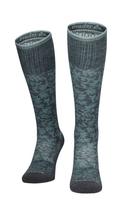 Damask Dames Compressiekousen klasse 1 Charcoal