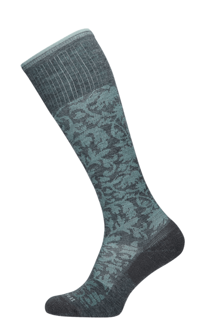 Damask Dames Compressiekousen klasse 1 Charcoal