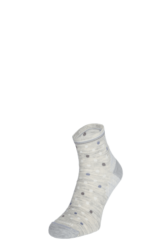 Plantar Honeycomb Dames Hielspoor Sokken Klasse 2 Ash