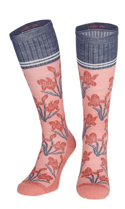 Iris Dames Compressiekousen Klasse 1 Pink Clay