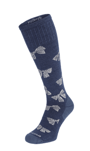 Bows Dames Compressiekousen Klasse 1 Denim