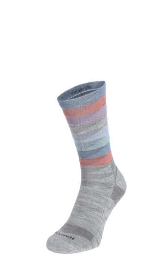 Peaks Dames Wandelsokken Klasse 1 Light Grey