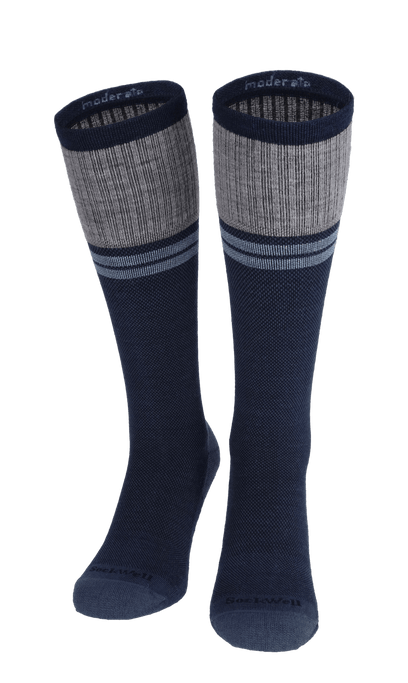Sportster Heren Compressiesokken Klasse 1 Denim