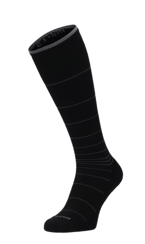 Circulator Heren Compressiekousen Klasse 1 Black Stripe