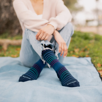 Circulator Dames Maat 35-38 Compressiekousen Navy Klasse 1 (3-pack)