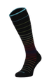 Circulator Dames Compressiekousen Klasse 1 Black Stripe