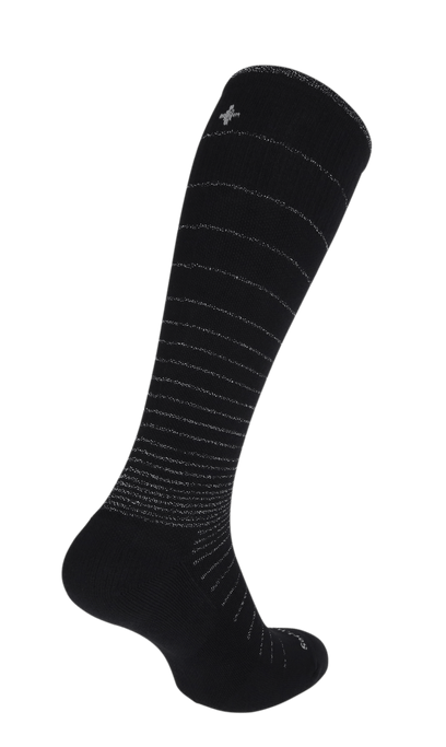 Circulator Dames Compressiekousen Klasse 1 Black Sparkle