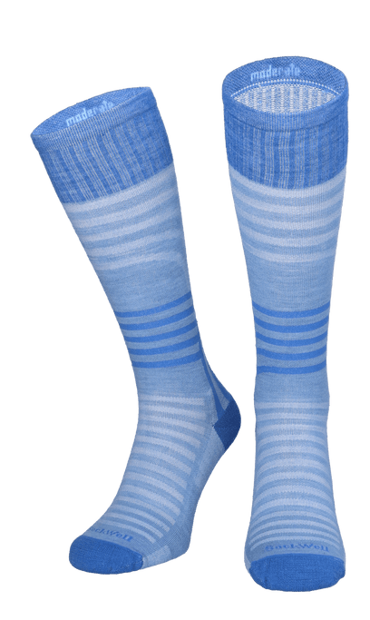 Track & Field Dames Compressiekousen Klasse 1 Cornflower