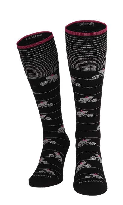 Playful Dames Compressiekousen Klasse 1 Black