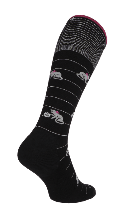Playful Dames Compressiekousen Klasse 1 Black