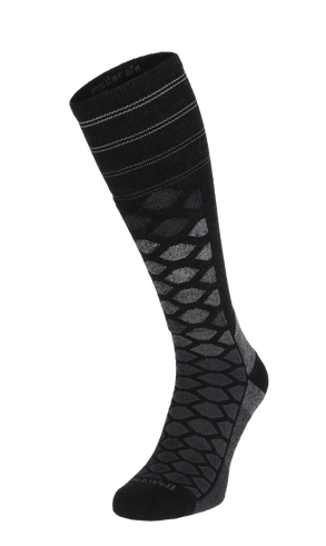 The Edge Medium Heren Skisokken Klasse 1 Black