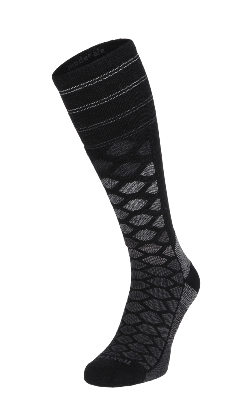 The Edge Medium Heren Skisokken Klasse 1 Black
