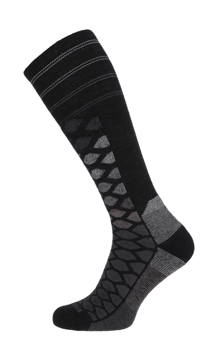 The Edge Medium Heren Skisokken Klasse 1 Black