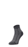 Plantar Ease Quarter Heren Hielspoor Sokken Klasse 2 Charcoal
