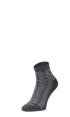 Plantar Ease Quarter Heren Hielspoor Sokken Klasse 2 Charcoal
