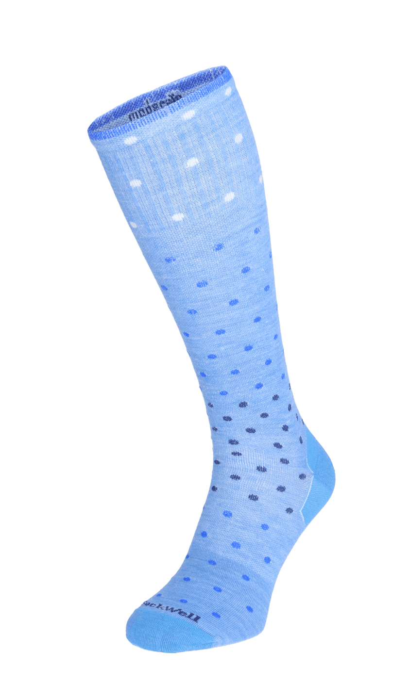 On The Spot Dames Compressiekousen Klasse 1 Cornflower