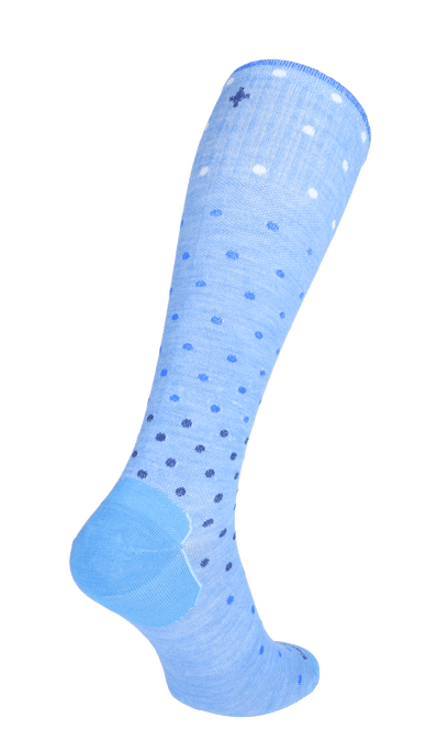 On The Spot Dames Compressiekousen Klasse 1 Cornflower