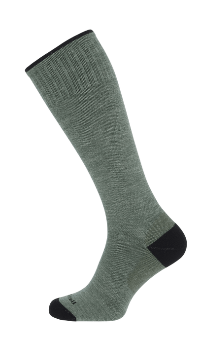 Elevation Heren Compressiekousen Klasse 2 Eucalyptus