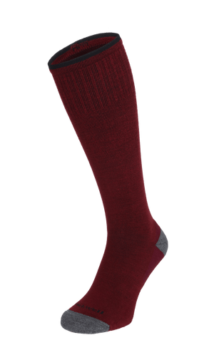 Elevation Heren Compressiekousen Klasse 2 Cranberry