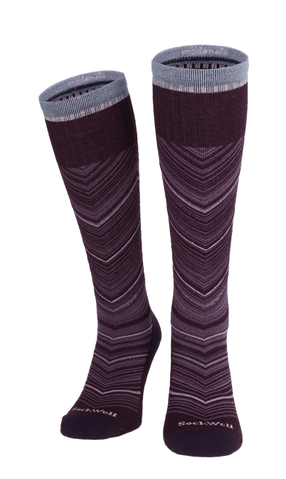 Full Flattery Dames Compressiekousen Klasse 1 Blackberry
