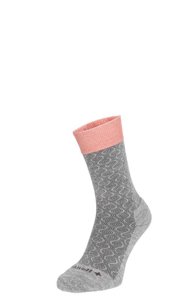 Softie Dames Diabetessokken Light Grey