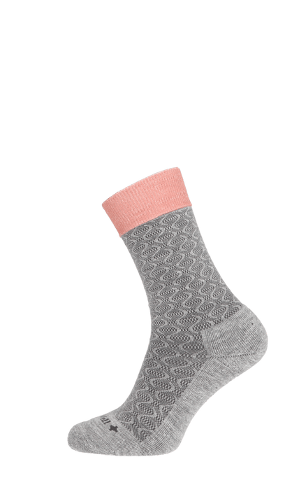 Softie Dames Diabetessokken Light Grey