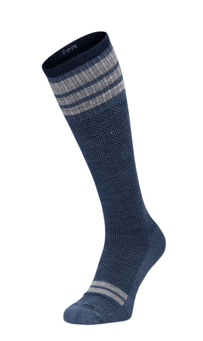 Speedway Heren Compressiekousen Klasse 2 Denim