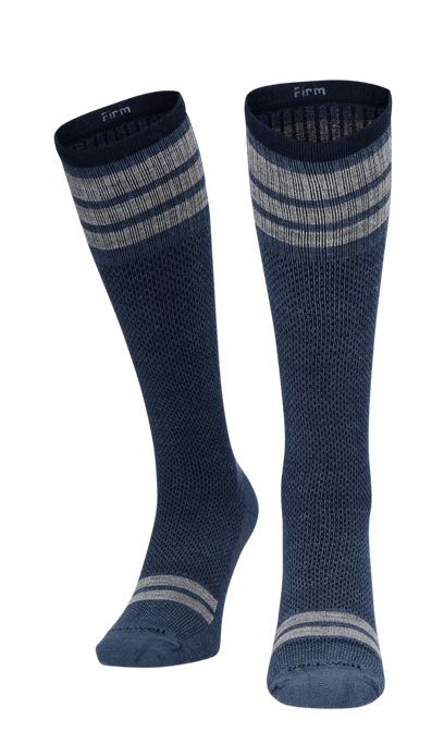 Speedway Heren Compressiekousen Klasse 2 Denim