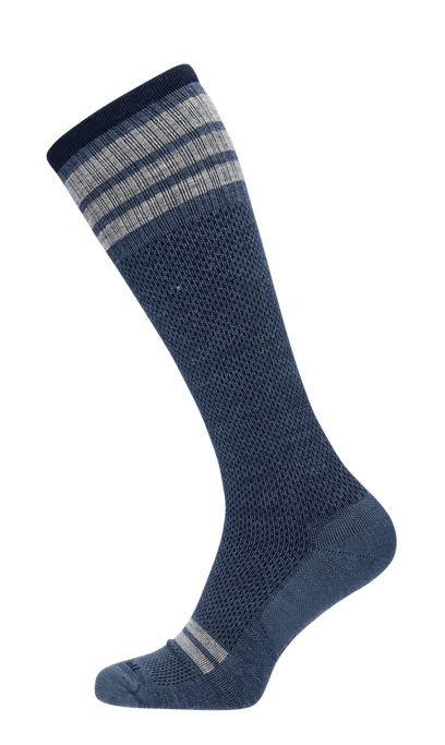 Speedway Heren Compressiekousen Klasse 2 Denim