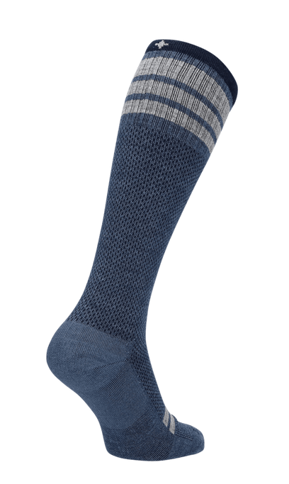 Speedway Heren Compressiekousen Klasse 2 Denim