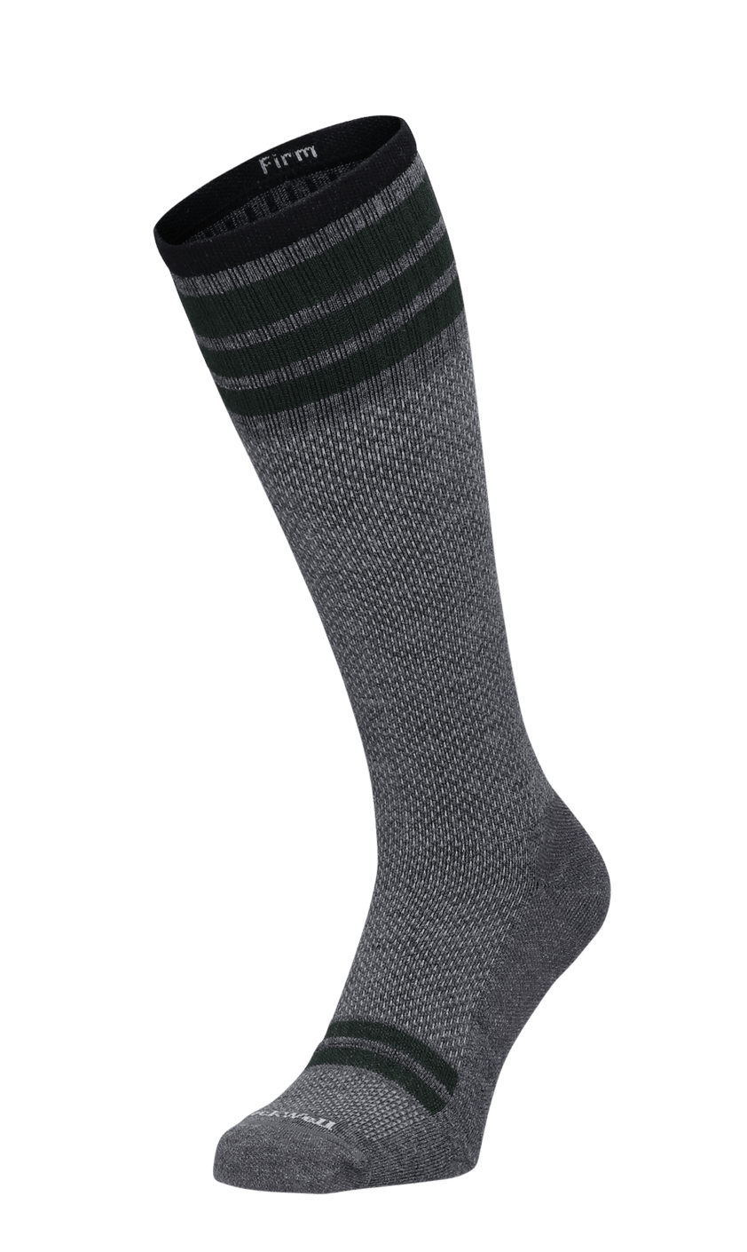 Speedway Heren Compressiekousen Klasse 2 Charcoal